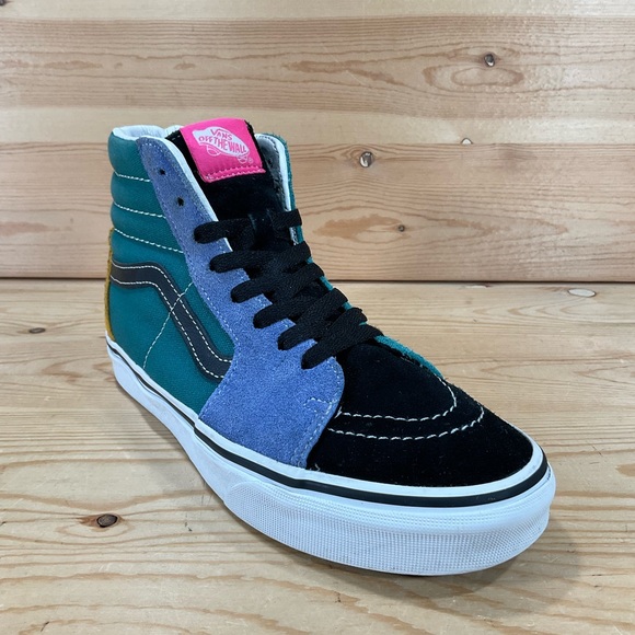 VANS Sk8 Hi Mix & Match Skateboard Shoe
Men’s 6
Hot Pink Black Green Yellow Blue - Picture 1 of 10